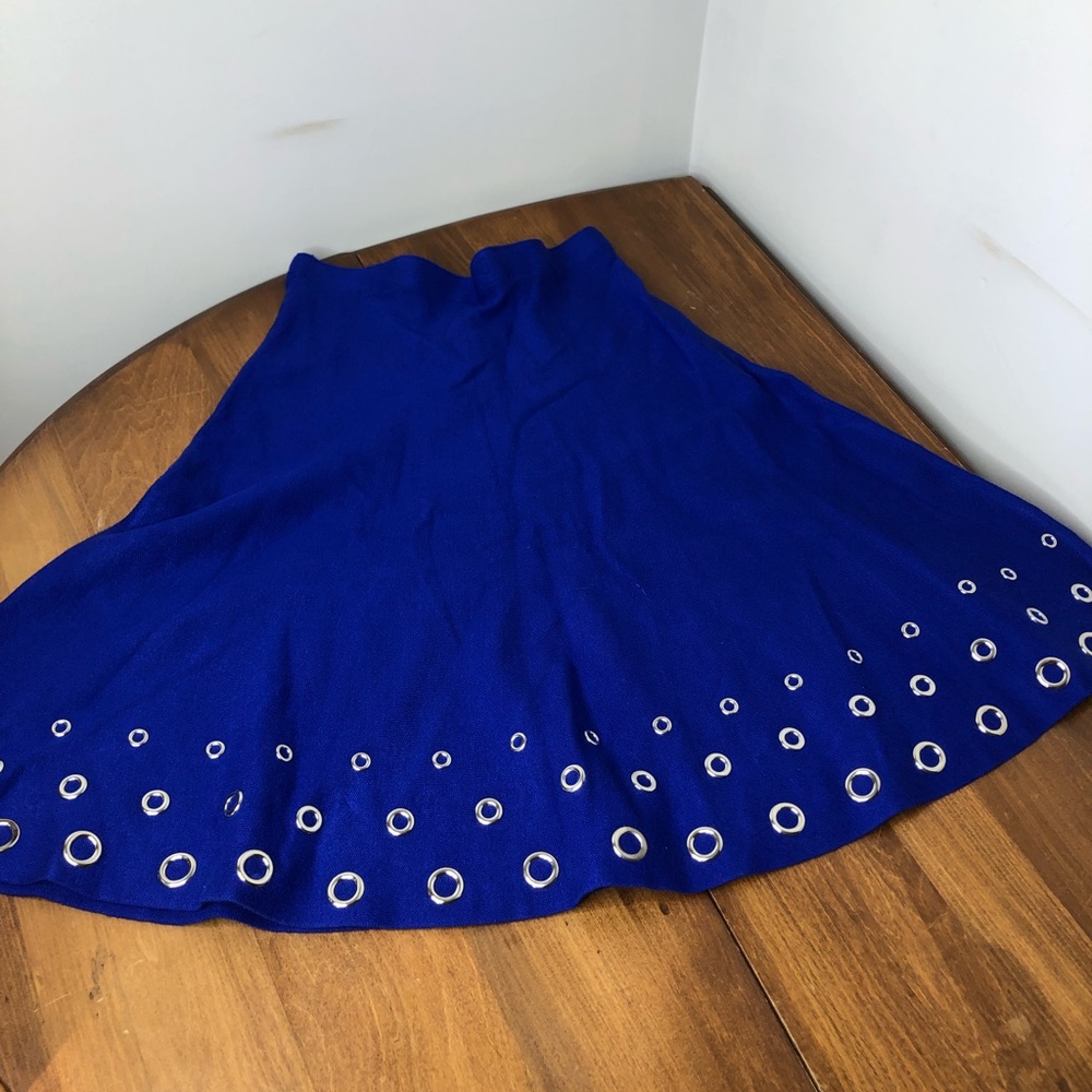 ROYA GROMMET SWEATER SKIRT MEDIUM A12